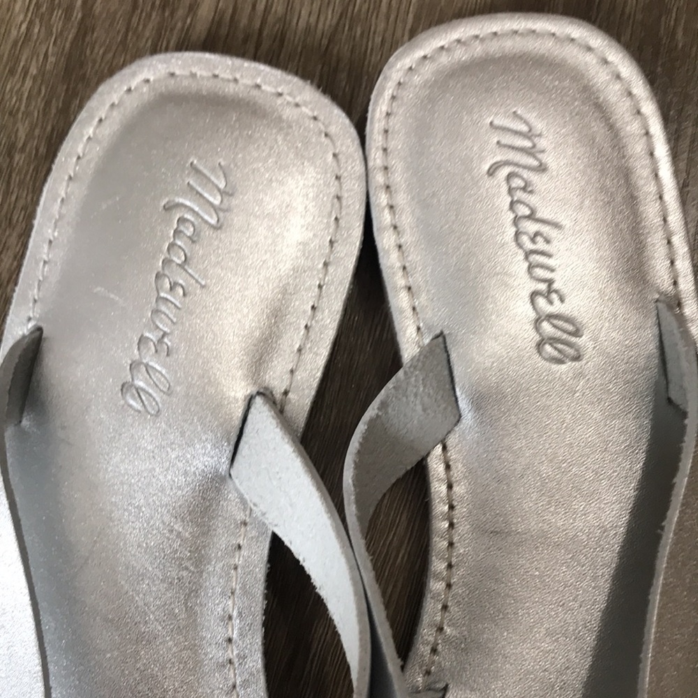 NWT Madewell Boardwalk Thong Sandals - Picture 8 of 10